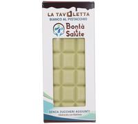 Tavoletta Cioccolato Bianco Pistacchio Maltitolo 90 g Barretta