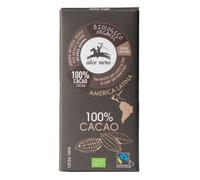 Cioccolato 100% cacao 50 g BIO