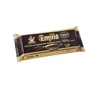 Tavoletta cioccolato fondente extra 70% cacao Emilia Zaini 1 kg