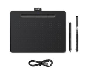 Tavoletta con Penna Wacom 6100wlk N CTL Intuos Comfort Plus Tablet Grafica PB M Nero