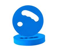 Tavoletta da nuoto in EVA, per bambini e adulti, accessori per piscina, 18 x 18 x 3 cm, blu