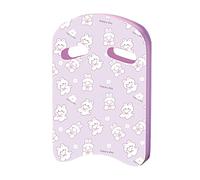 Tavoletta da nuoto per bambini, per il nuoto dei cartoni animati, per il nuoto, kickboard, attrezzatura per l'allenamento con unicorni, con manici, per il nuoto per bambini (coniglietto viola)