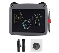 Tavoletta da scrittura LCD monocolore da 9 pollici, Blocco note elettronico portatile con stilo, Tavolo da disegno leggero ultrasottile per riunioni di bambini Viaggi d'affari, (Grigio)