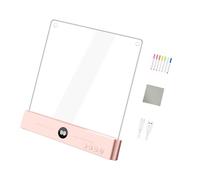 Tavoletta d'arte illuminata multicolore con cavo USB, B | Interactive Light Up Sketch Pad con pennarelli e pannello forniti per l'istruzione dei bambini, decorazione domestica