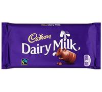 Tavoletta di cioccolato al latte Cadbury Dairy 200 g (confezione da 7)