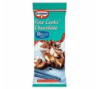 Tavoletta di cioccolato al latte Dr. Oetker Fine Cooks (150 g) - Confezione da 6