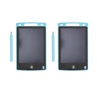 Tavoletta Disegno LCD 2 Pezzi, Tavoletta Disegno per Bambini, Blocco Disegno Elettronico, Giocattoli Educativi per Bambini di 3 4 5 6 7 8 Anni, Ragazzi,