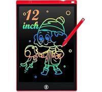 Tavoletta Grafica 12 Pollici LCD Lavagna per Bambini, Lavagna Cancellabile, Giocattolo per 3 4 5 6 7 anni Bambini Regali di Compleanno per Ragazzi e Ragazze