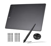 Tavoletta grafica da disegno T906 Tavoletta grafica digitale di grandi dimensioni da 10 x 6 pollici con stilo senza batteria e 10 tasti di scelta rapida per dipingere, progettare, (3)