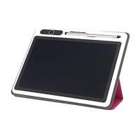 Tavoletta Grafica,Display con Penna da Disegno, Blocco Note Intelligente, Tavoletta Digitale per La Creazione Aziendale, Accademica E Artistica, Tablet LCD con Display a Penna (Rosso)