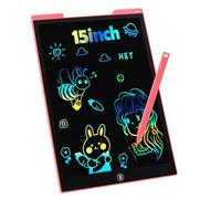 Tavoletta Grafica LCD Scrittura 15 Pollici, Tavoletta Grafica Bambini Elettronica Digitale da Disegno con Penna Giochi Giocattolo 3 4 5 6 7 8 9 Anni Regali di Natale di Compleanno per Ragazzi Ragazze