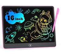 Tavoletta Grafica LCD Scrittura 16 Pollici, Tavoletta Grafica Bambini Elettronica Digitale da Disegno con Penna Giochi Giocattolo 3 4 5 6 7 8 9 Anni Regali di Natale di Compleanno per Ragazzi Ragazze