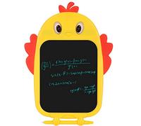 Tavoletta LCD per bambini Tavolo da disegno per bambini, Lavagna per graffiti con scrittura a mano monocromatica con motivo a pollo con una chiave Funzione di blocco trasparente