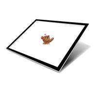 Tavoletta Luminosa, Light Box LED Light Pad di Disegno, Tavola Luminosa Led, con Luminosità Regolabile, per Animazione, Schizzi, Progettazione, Disegno, 47 * 34,5 * 0,5 cm (A3 con scala)