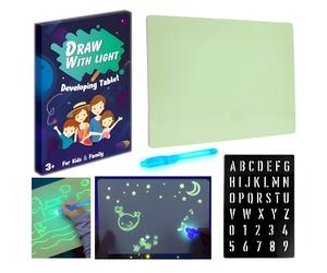 Tavoletta luminosa per disegnare con penna LED - A5 KP22029