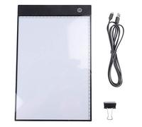 Tavoletta Luminosa Tavolo da disegno A4 LED Light Pad per disegnare A4 Tracing Light Box per gli artisti, disegnare, disegnare, animazione