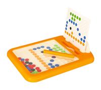 Tavoletta magnetica a mosaico per bambini con palline magnetiche, 24 × 18 cm, 40 palline