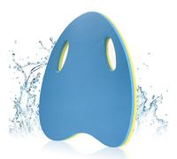 Tavoletta Nuoto per Bambini e Adulti, Kickboard con Manico, Tavola da Nuoto, Galleggiante di Nuoto per Esercizi di Nuoto e Allenamento (Blu a A)
