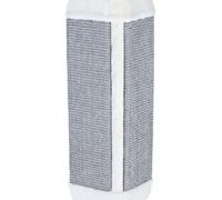 Tavoletta per angoli in sisal e peluche 32x60cm grigio chiaro