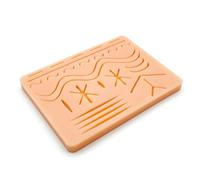 Tavoletta pratica sutura ferita silicone sensazione realistica riutilizzabile vari tipi, kit suture, kit sutura chirurgica, kit suture chirurgiche