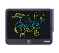 Celly, Lavagna Per Bambini Multifunzione, Lavagna Elettronica Impermeabile con Cancellazione One-Touch e Blocco Tasti, Tavoletta Grafica Creativa per Bambini dai 3+ Anni, Colore Viola