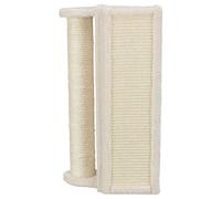 Tavoletta tiragraffi angolare Trixie con colonna - beige