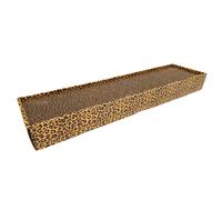 Tavoletta tiragraffi Croci Home Decor Leopard - L 48 x P 12,5 x H 5 cm