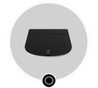 Tavoletta WC Copriwater coprivaso Bagno Hi-tech modello The One - in vari colori