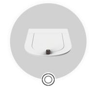 Tavoletta WC Copriwater coprivaso Bagno Hi-tech modello The One - in vari colori