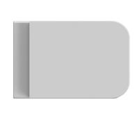 Tavoletta WC Copriwater coprivaso Bagno per modello Butterfly