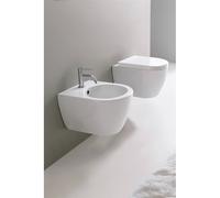 Tavoletta WC Copriwater coprivaso Bagno Serie Moon Mini in termoindurente