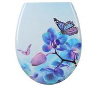 Tavoletta Wc Copriwater universale a chiusura lenta, spesso, di ricambio, tipo U, in PP, for WC, 1 pezzo(Color09)