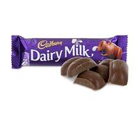 Tavolette di cioccolato al latte Cadbury Dairy, 12 pezzi