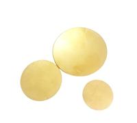 tavolette di ottone, Disco in ottone 1-3 mm x 25-300 mm for lavori fai da te, riparazioni elettriche, uso industriale(1x30mm(1PCS))