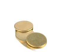 tavolette di ottone, Guarnizioni a disco in ottone di diverse dimensioni for lavori artigianali, riparazioni elettriche fai da te, uso industriale(2xDia120mm 1Pcs)