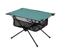 Tavoli da campeggio cadetto blu tinta unita puro tinta unita pieghevole Oxford tavolo da picnic con borsa per il trasporto per cucinare all'aperto picnic campeggio viaggio