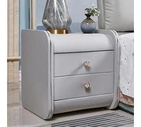 Tavoli da comodino, comodino con cassetti, tavolo da fine della metà del secolo con armadi di stoccaggio, mobile per la moda della moda, con 2 cassetti, binari di guida hardware silenziosa, per