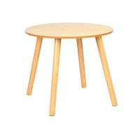 Tavoli da cucina rotondi, tavolo da pranzo per la casa per 2-4 persone, stile nordico, in legno massello, design salvaspazio, gambe in legno per casa, soggiorno, ufficio, scuola, con superficie