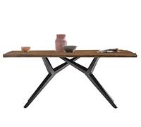 Tavoli e panchine tavolo 240x100 cm teak riciclato naturale