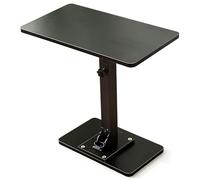 Tavoli Pieghevole per Camper, Tavolino Auto Sedile Posteriore, Tavolo da Barca, Tavoli per Barche, Regolabile in Altezza, per Camper, Auto, Barche e Campeggio All'aperto(Black,45x30cm/18x12in)