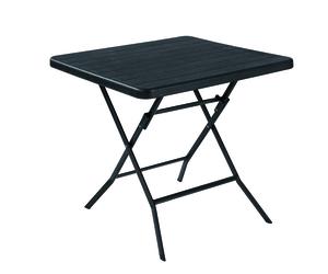 TAVOLI PIEGHEVOLI METALWOOD CM.78X78X74H