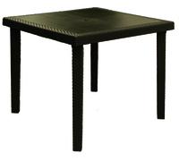 TAVOLO BOHEME GRAND SOLEIL EFFETTO RATTAN 90 x 90 BAR GIARDINO ESTERNO