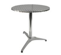 TAVOLO TONDO BAR ALLUMINIO 60XH70 TAVOLINO