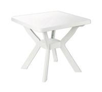 TAVOLI TAVOLO IN RESINA NILO CM.80x80xH72 ARREDO GIARDINO