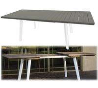 Keter Tavolo da giardino per esterno in resina allungabile estensibile 162-241 c