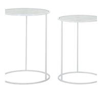 TAVOLINETTI WHITE HARTS COPPIA