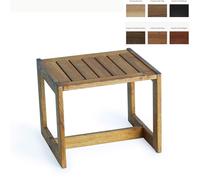 Tavolinetto basso multiuso in legno di frassino Dimensioni 42x49x40 cm -peso 4,5 kg