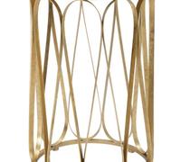Porta telefono, Tavolinetto porta telefono rotondo in metallo VENICE Dimensioni Ø 37xh 58 cm - stile glamour! Dorato oro