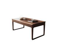 Tavolini Da Caffè Tavolino da salotto in legno massello di noce, 120x60x45 cm, moderno tavolo da tè con cassetti, adatto for incontrare gli ospiti e negoziare. Tavolini Da Caffè Per Soggiorno