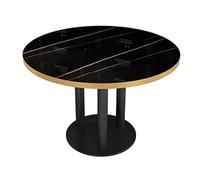 Tavolini e sedie da bar, bar combinati, cucina occidentale, barbecue, divano per negozio di tè al latte, cabina da pranzo retrò casual, per cucina, caffetteria, finestra, nero (1,2 m)